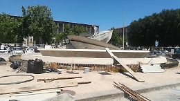 Catania, ripresi i lavori di restauro della fontana "I Malavoglia"