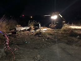 Siracusa, rimossi baracca e rifiuti in ex campo nomadi