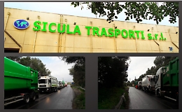 Si ferma la mega discarica di Lentini: «Guasto alle linee di produzione»