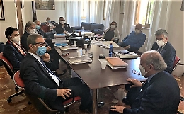 Musumeci visita Riscossione Sicilia: «Risparmiato mezzo milione sull'affitto»