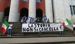 A Palermo i giovani di destra in piazza a difesa dei monumenti