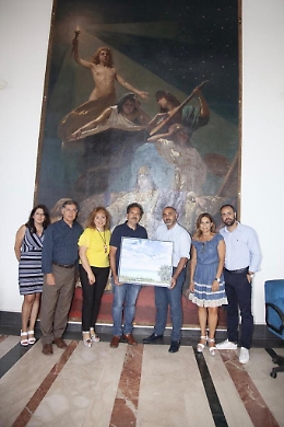 "Il Mare di Gela", ecco il dono di Giovanni Iudice a Zafferana Etnea