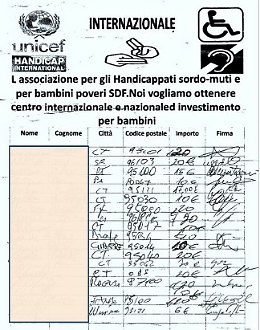 «Siamo volontarie dell'Unicef» e invece truffavano gli utenti del Garibaldi Nesima