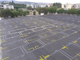 Lentini (SR): largo Barcellona è diventato un labirinto