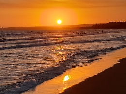 Ispica (RG):  il tramonto a Santa Maria del Focallo
