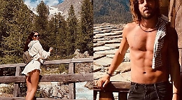 Cecilia Rodriguez e Ignazio Moser in montagna ma niente foto insieme