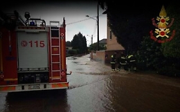 Temporale nel Catanese, tanti interventi dei vigili del fuoco