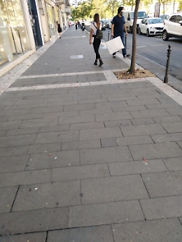 Catania, corso Italia: nessun cestino dei rifiuti