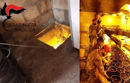 Comiso, l'agricoltore con il “bunker” per la piantagione di marijuana