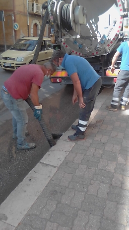 Raffadali (AG): riparata la fogna nella via Nazionale