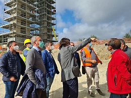 Sopralluoghi nei viadotti Akragas 1 e 2 del sindaco Franco Micciché