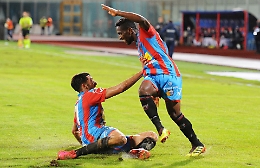 Serie C, il Catania ritrova il sorriso: Welbeck e Pecorino piegano la Vibonese