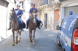 Catania, sei cavalli tenuti tra i rifiuti e al buio: salvati dalla Polizia