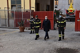 Palermo, celebrazione Santa Barbara Patrona dei Vigili del fuoco