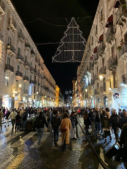 Catania: Come mai le luminarie in Via Etnea sono spente? 8 dicembre ore 18:00