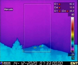 Il risveglio dell'Etna, attività stromboliana dal cratere di sud est