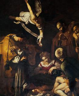 La Natività di Caravaggio vittima della mafia