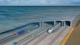 Oggi al via i lavori del tunnel sottomarino Germania-Danimarca (il più lungo del mondo): il Ponte può attendere