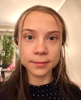 Greta Thunberg compie 18 anni e chiede due regali