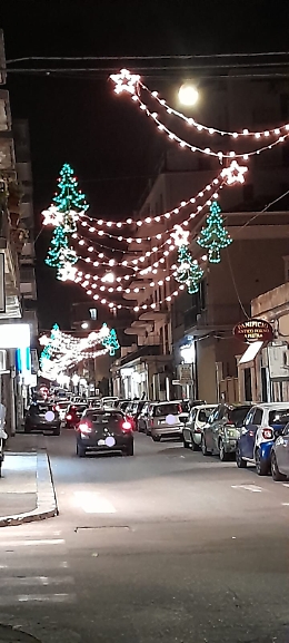 Catania: luminarie al quartiere Barriera del Bosco
