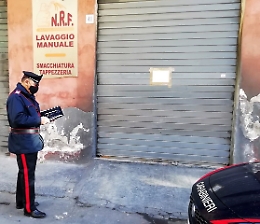 Misterbianco, sequestrato un autolavaggio totalmente abusivo