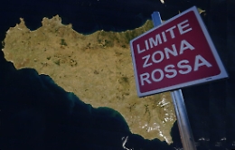 La Sicilia cambia colore:  ora è in vigore la zona rossa “rafforzata”