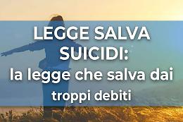 Norma salva-suicidi: un uomo di Ribera potrà pagare i suoi debiti con lo sconto del 30 per cento