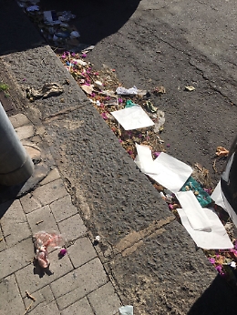 "Ma dove sono finiti gli spazzini a Catania"