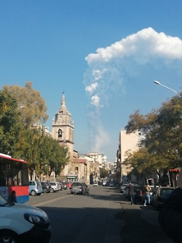 Catania: nono parossismo dell'Etna