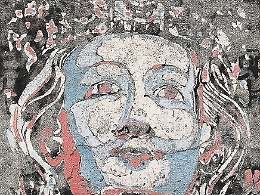 La nostra copertina: una Santa regina coi colori rossazzurro del Catania