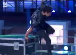 Il campione catanese di parkour ai Soliti Ignoti lascia tutti a bocca aperta