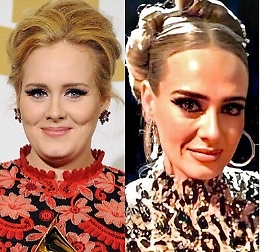 Adele perde chili e diventa quasi irriconoscibile