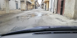 Raffadali (AG) :  strade con perdite di liquidi