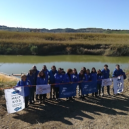 Marevivo, sistema blocca plastica alla foce del fiume Platani
