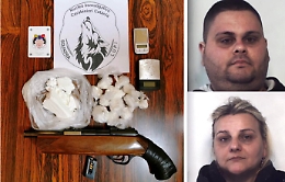 Catania, armi e droga a San Cristoforo: arrestati zia e nipote