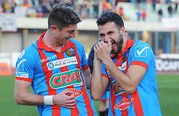 Catania-Vibonese, le foto della vittoria dei rossazzurri