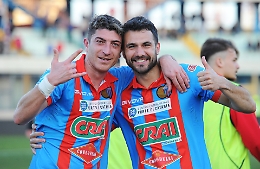 Serie C, il Catania batte la Vibonese con una freccia di Mazzarani allo scadere