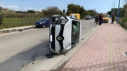 San Leone, incidente autonomo, ferita una donna di 35 anni