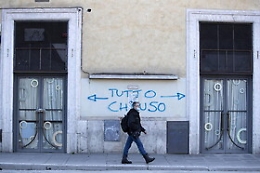 L' Italia "chiude" per coronavirus: regole e
controlli entrano in vigore in tutte le Regioni