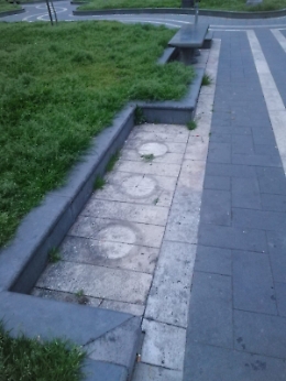 Catania: scomparse le panchine in piazza Cutelli