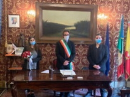 Monreale, Vincenza e Federico sposi con la mascherina