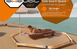 E come si farà a tenere la distanza sociale nella spiaggia libera? Ecco l'idea