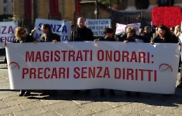 Il Primo Maggio dei magistrati onorari: «Noi dimenticati dal governo»