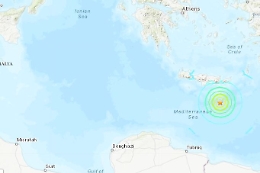 Forte terremoto a Creta, diramato un allarme tsunami