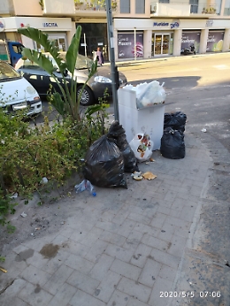 Catania:  mancata raccolta dei rifiuti