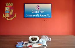 Mazara, sequestrati 4 kg di droga: se venduta avrebbe fruttato 80 mila euro