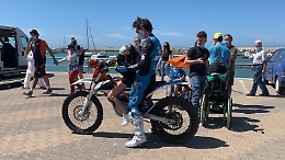 Stamani mototerapia ad Agrigento