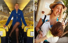 Addio alla divisa di hostess per dedicarsi al figlio: e così Alba è diventata eco-mamma e imprenditrice