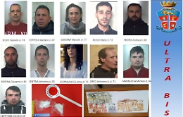 Traffico di droga sull'asse Catania-Enna: arrestate 11 persone