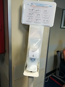 Catania: ospedale senza igienizzante